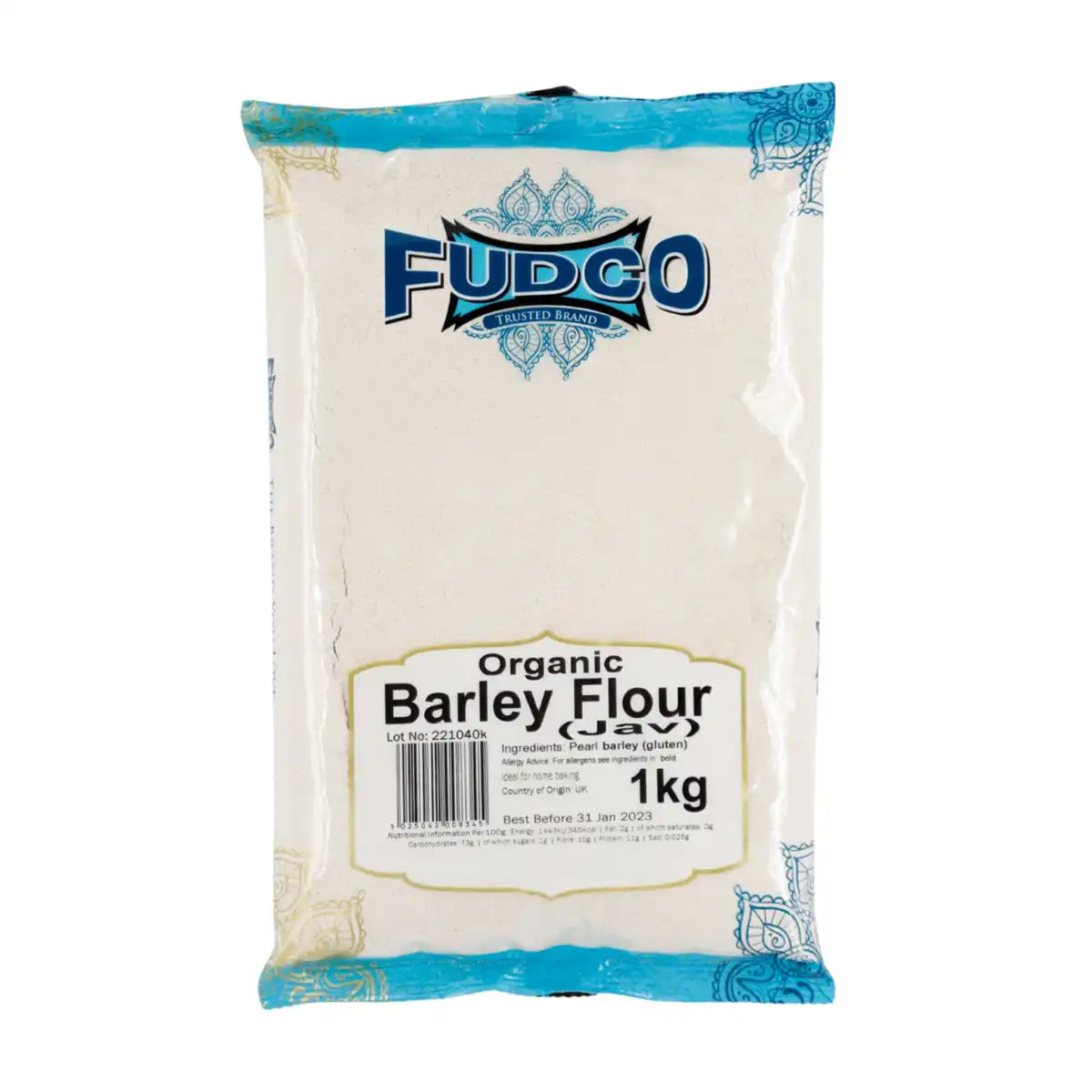 Fudco Organic Barley Flour (Jav)1Kg