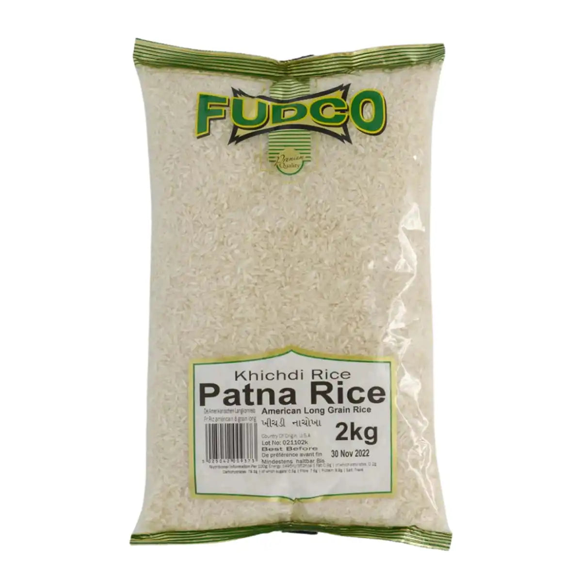 Fudco Patna Rice 2kg Khichdi Rice