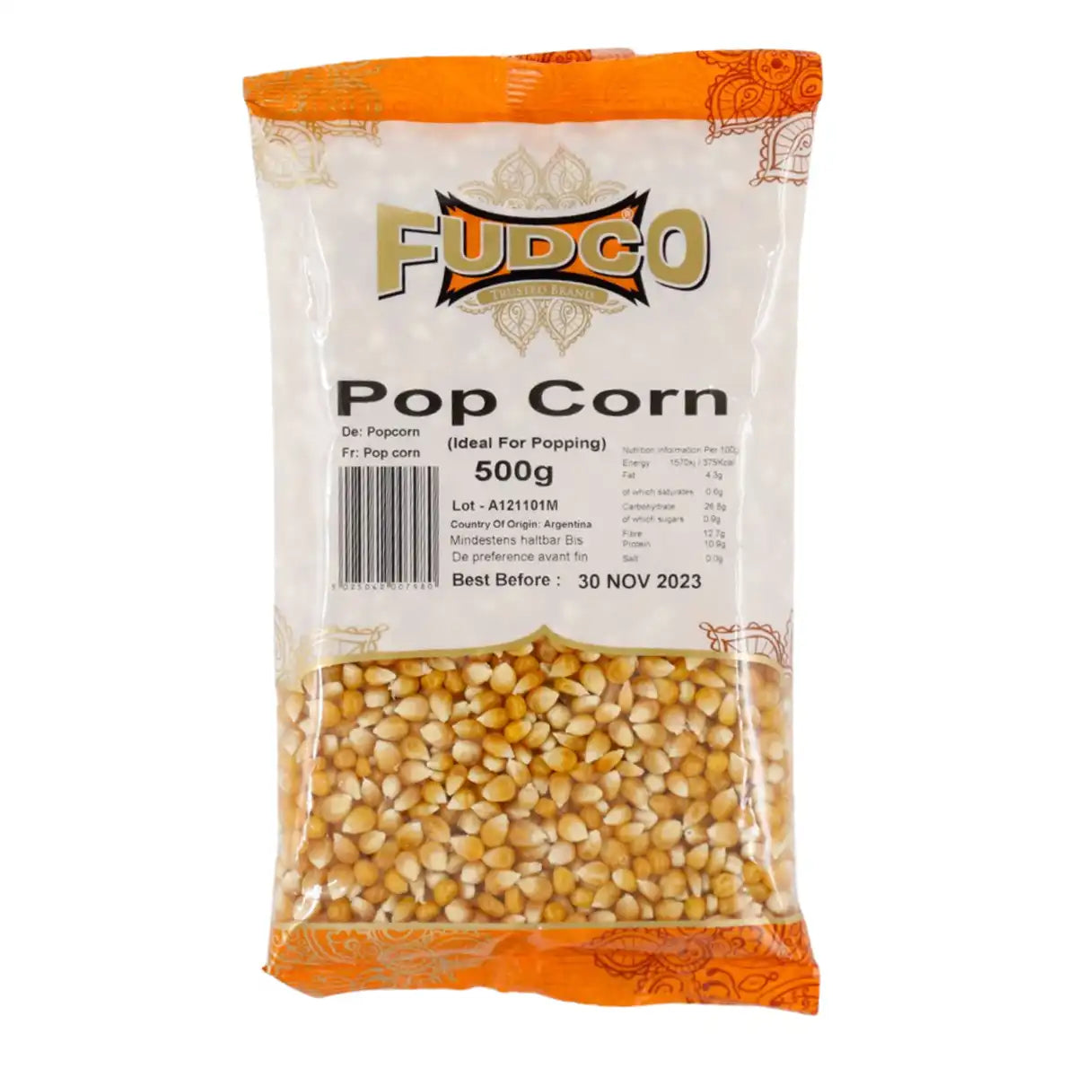 Fudco Pop Corn 500gms