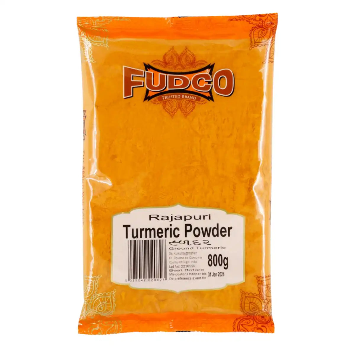 Fudco Rajapuri Haldi Powder Turmeric Powder 800gms
