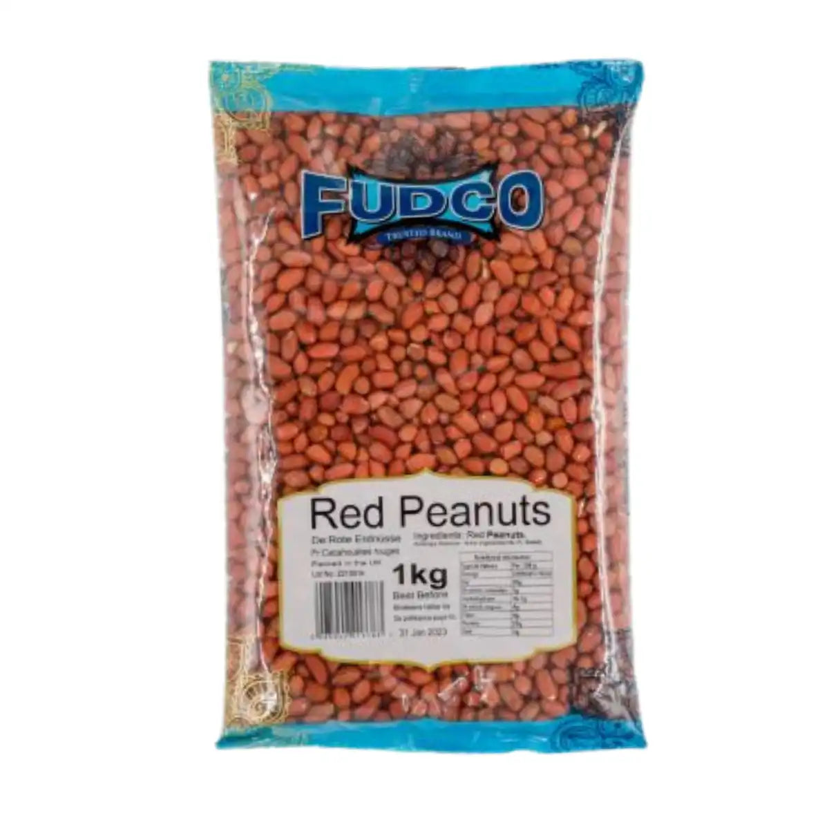 Fudco Red Peanuts 1Kg