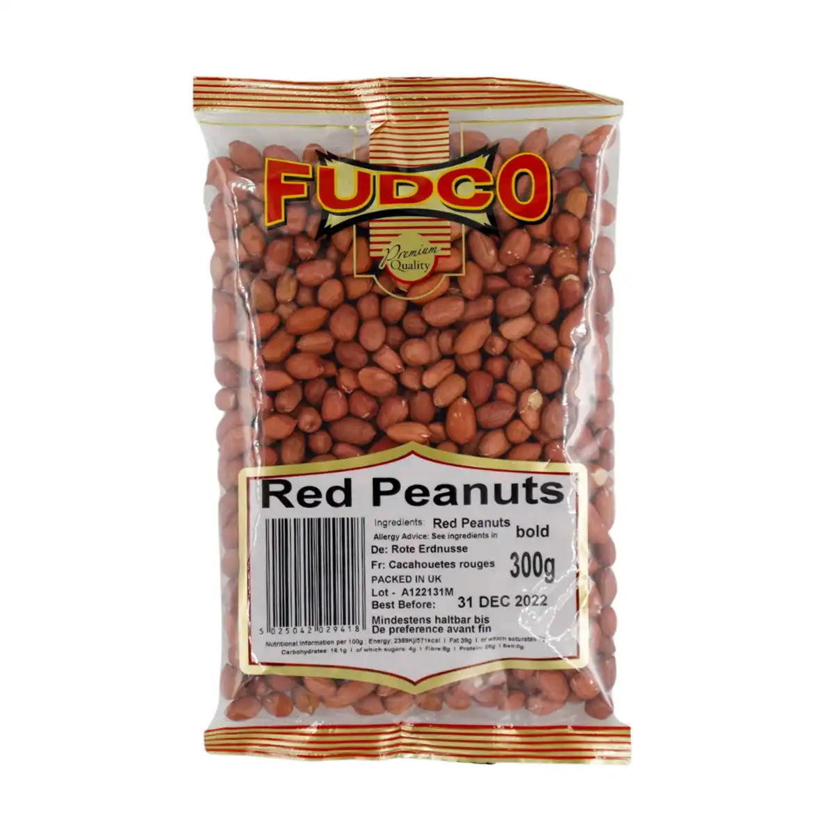 Fudco Red Peanuts 300gms