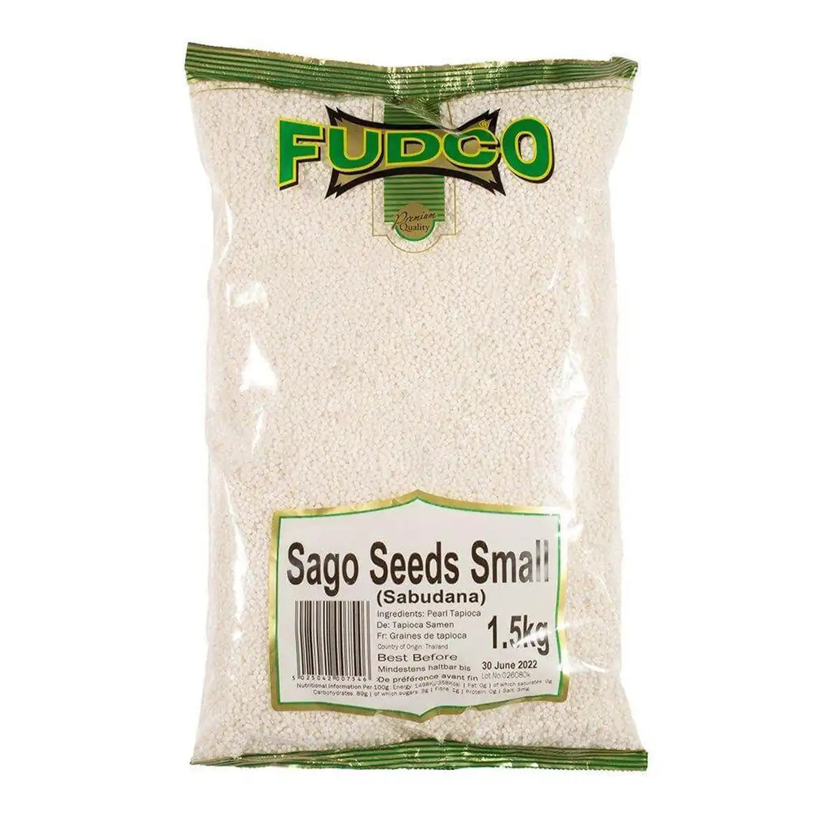 Fudco Sago Seeds Small 1.5Kg