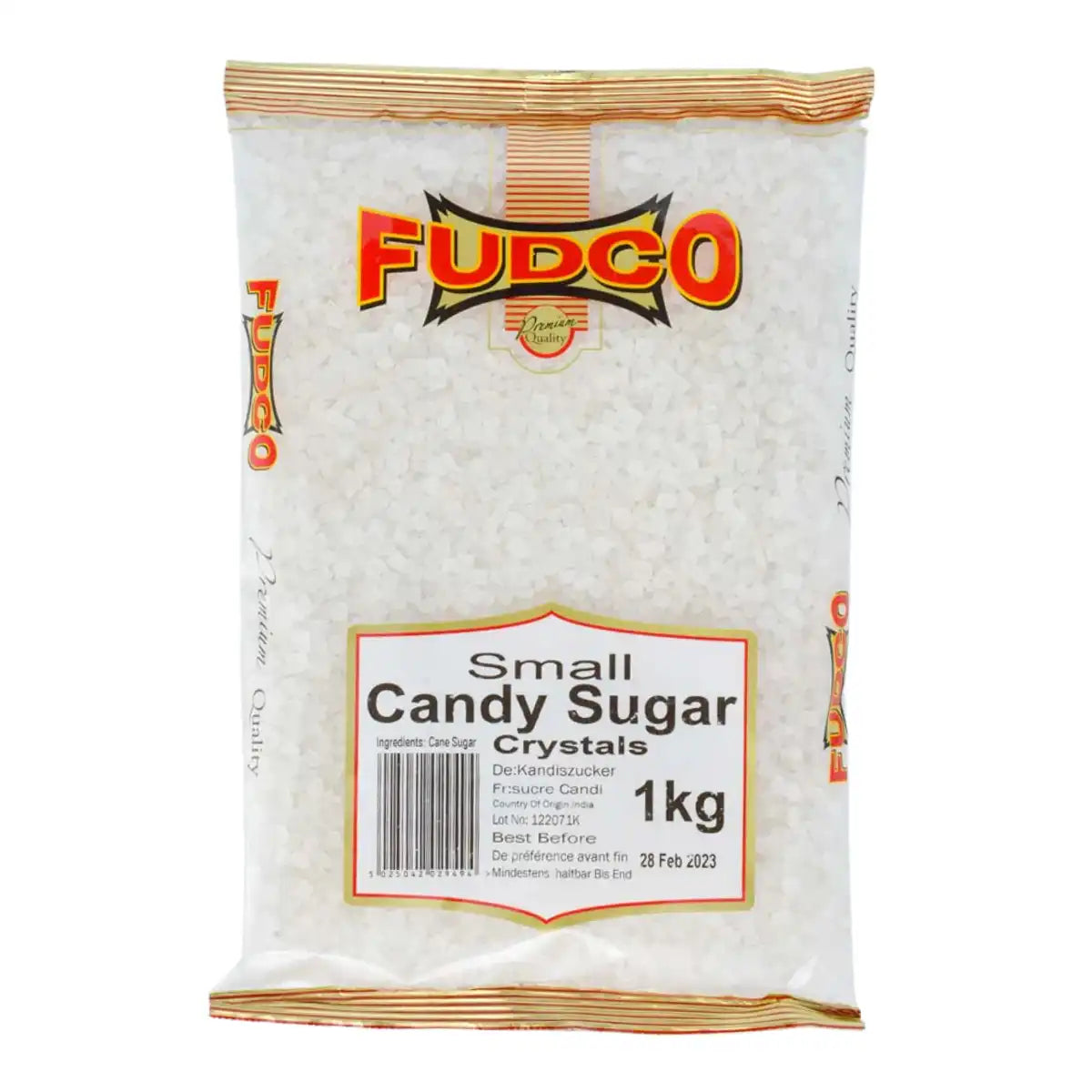 Fudco Small Candy Sugar Crystals 1Kg