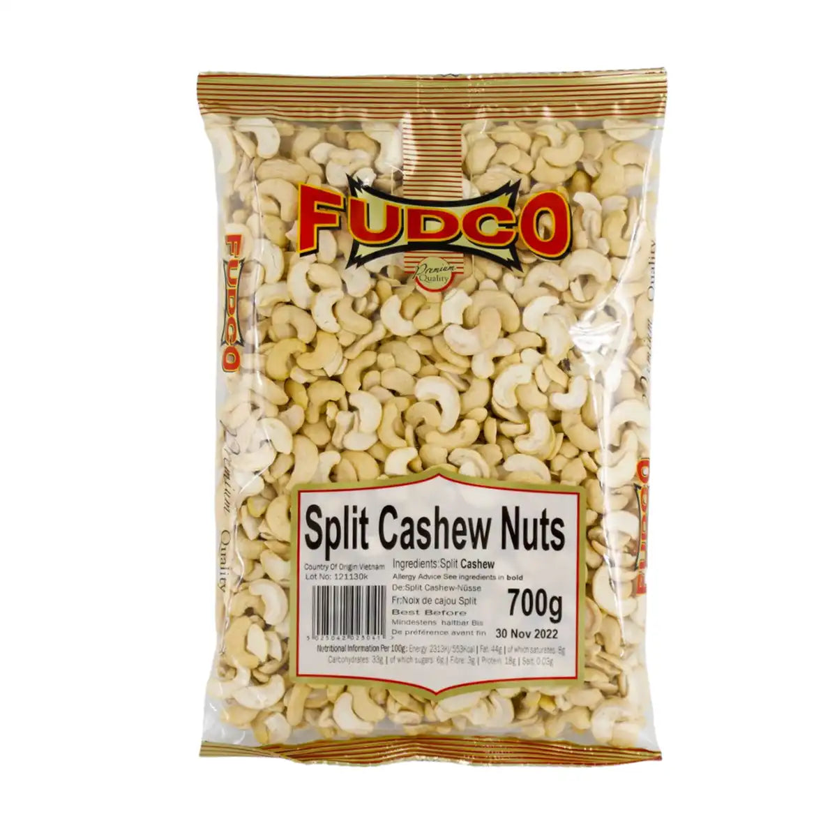 Fudco Split Cashew Nuts 700gms