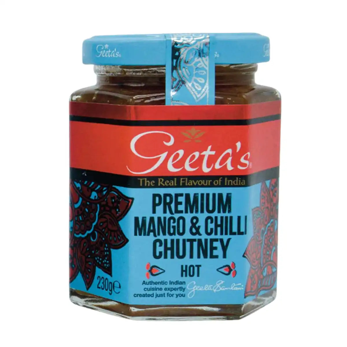 Geetas Premium Mango and Chilli Chutney 230gms