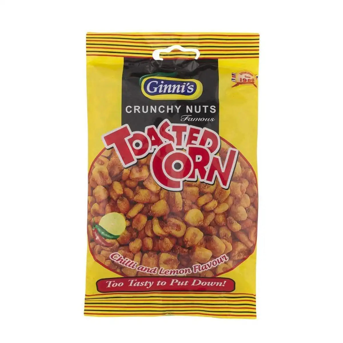 Ginnis Toasted Corn Chilli & Lemon 120g