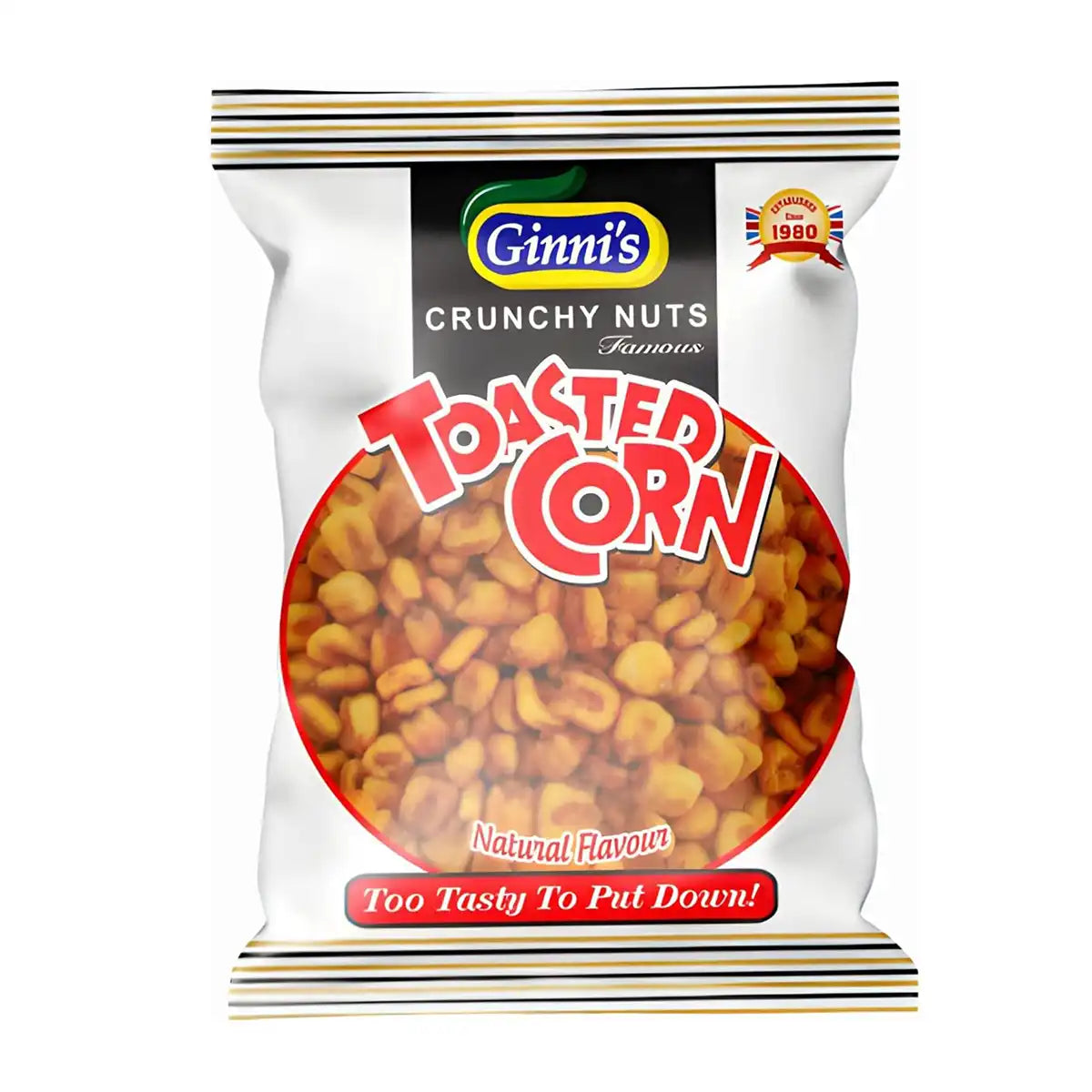Ginnis Toasted Corn Nuts Salted 120g