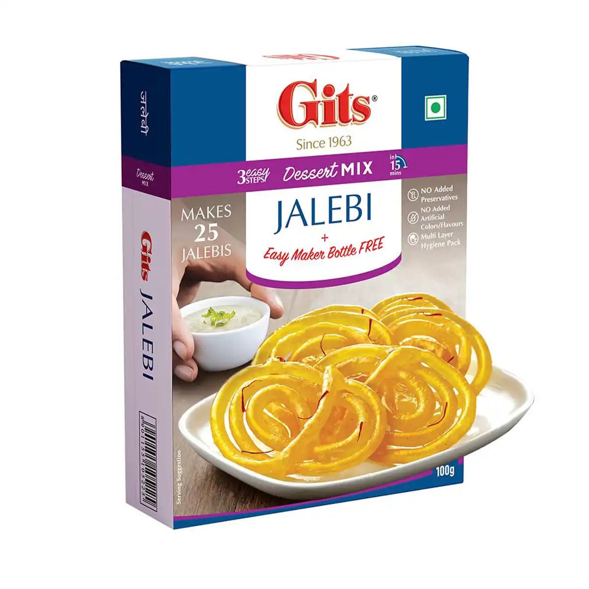Gits Jalebi Mix 100gms