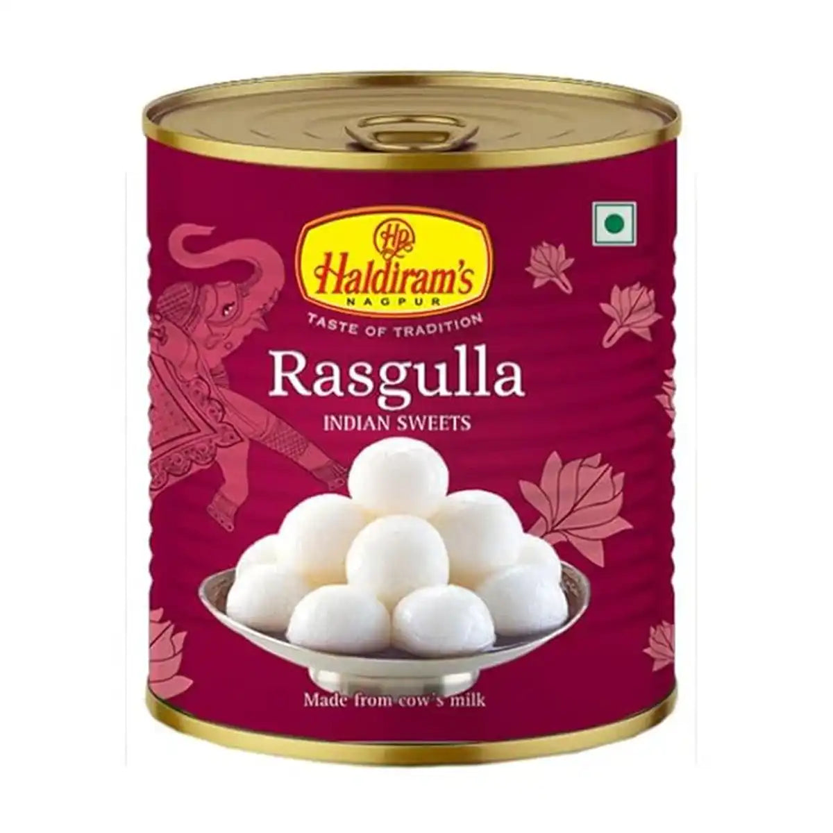 Haldiram's Rasgulla 1kg Tin