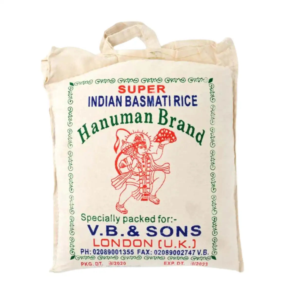 Hanuman Basmati Rice 5kg