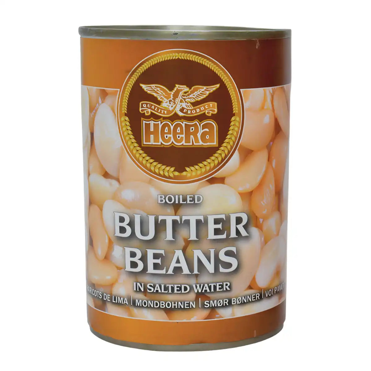 Heera Boiled Butter Beans 400gms Tin