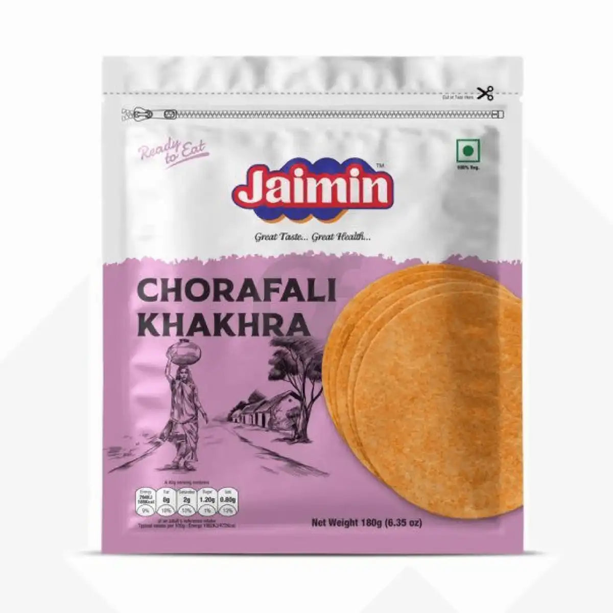 Jaimin Chorafali Khakhra 180g