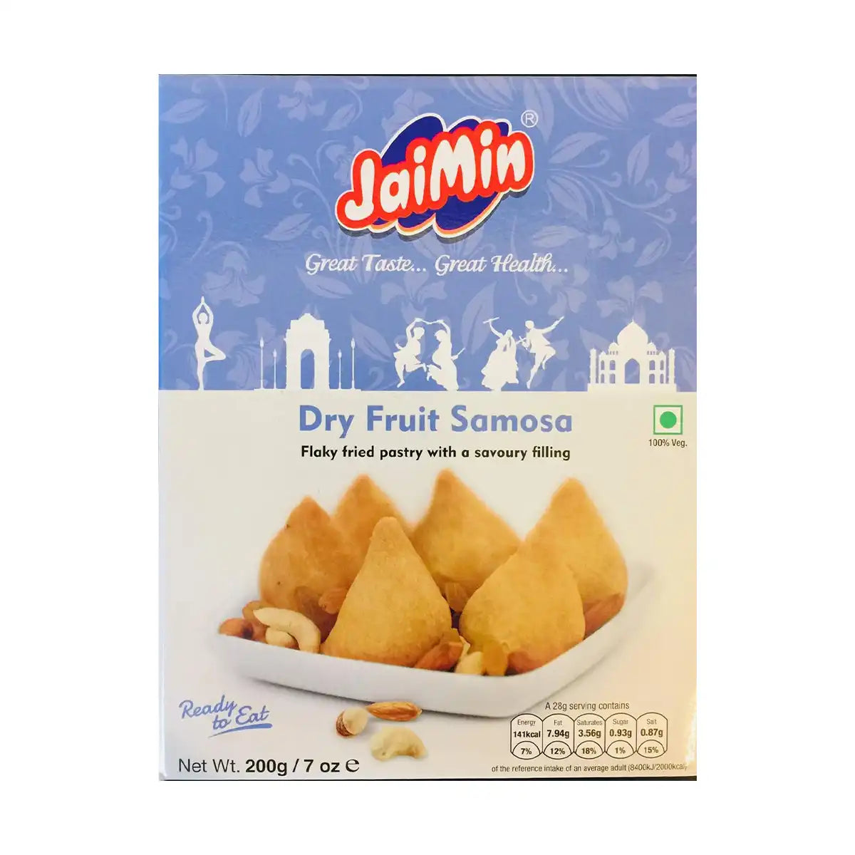 Jaimin Dry Fruit samosa 200g