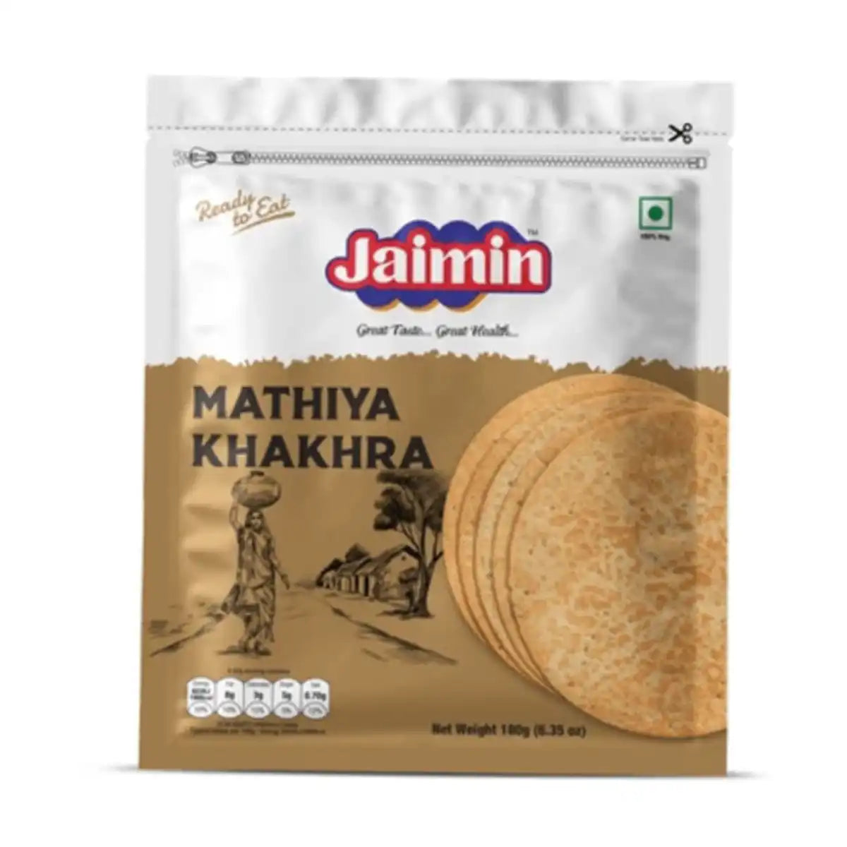 Jaimin Mathiya Khakhra 180g