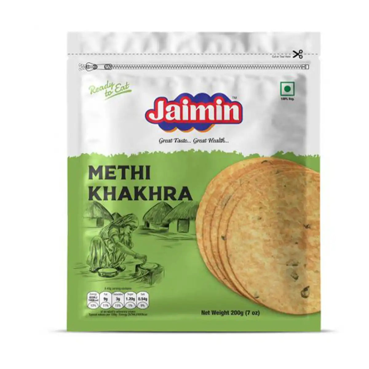Jaimin Methi Khakhra 200g