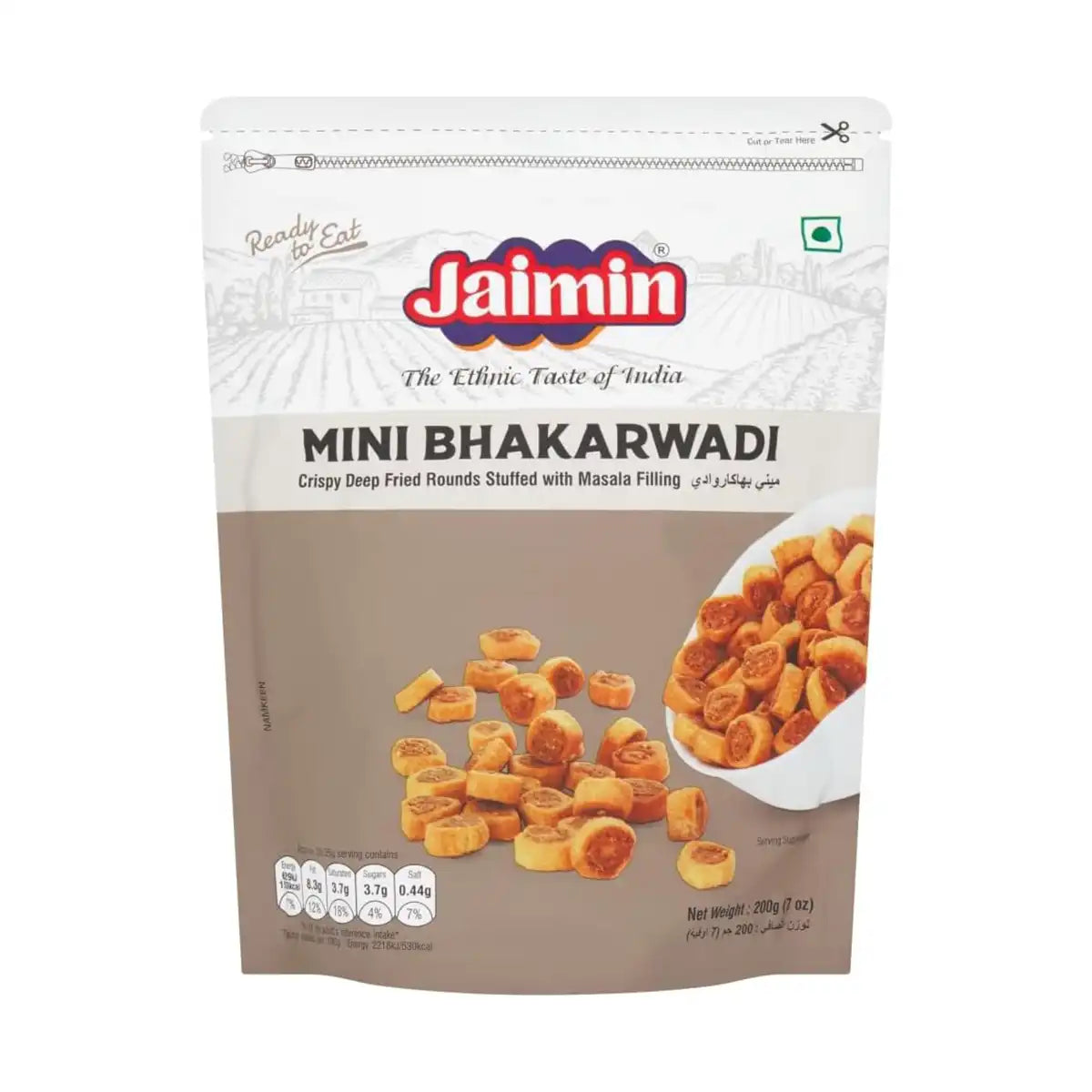 Jaimin Mini Bhakarwadi 200g