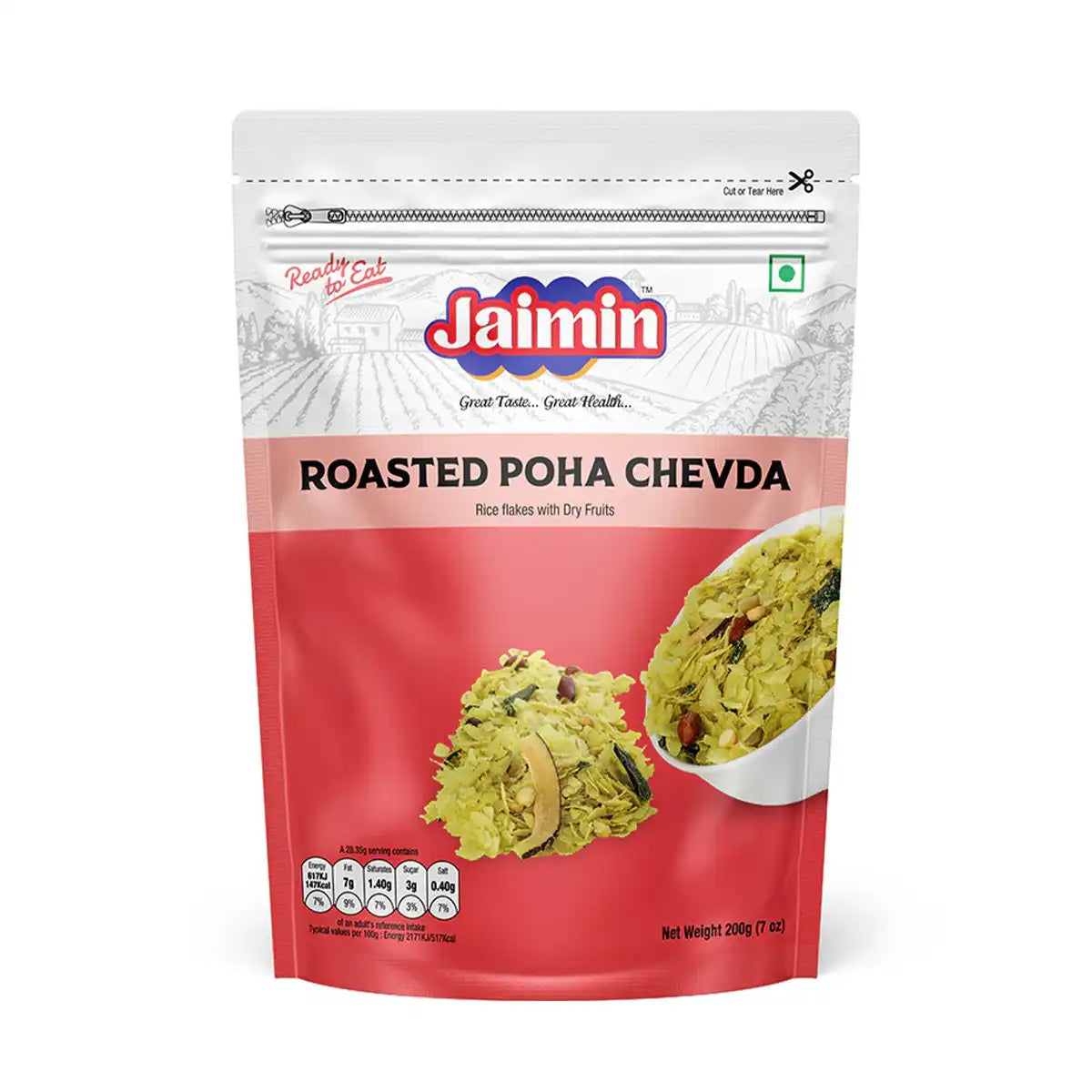 Jaimin Roasted Poha Chevda 200g