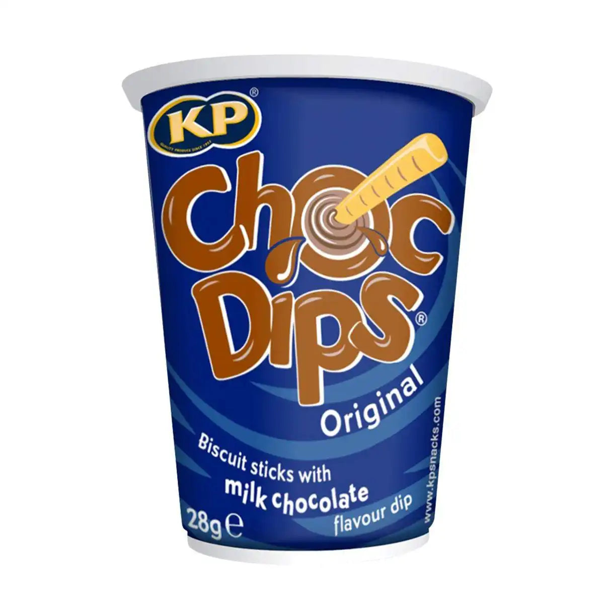 KP Choc Dips Original 28g