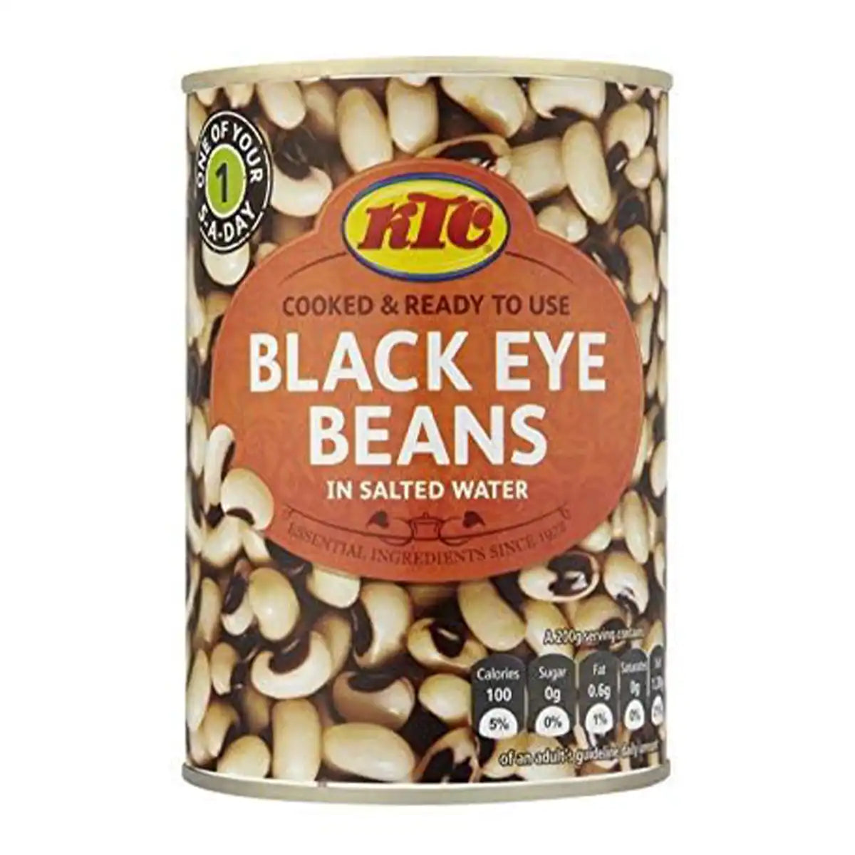 KTC Black Eye Beans Tin 400gms