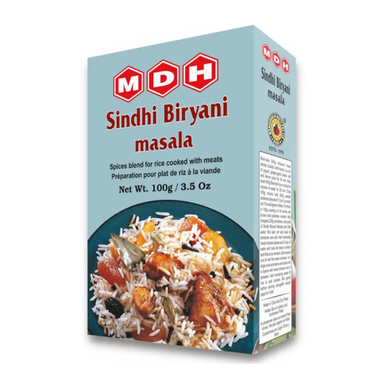 MDH Sindhi Biryani Masala 100g