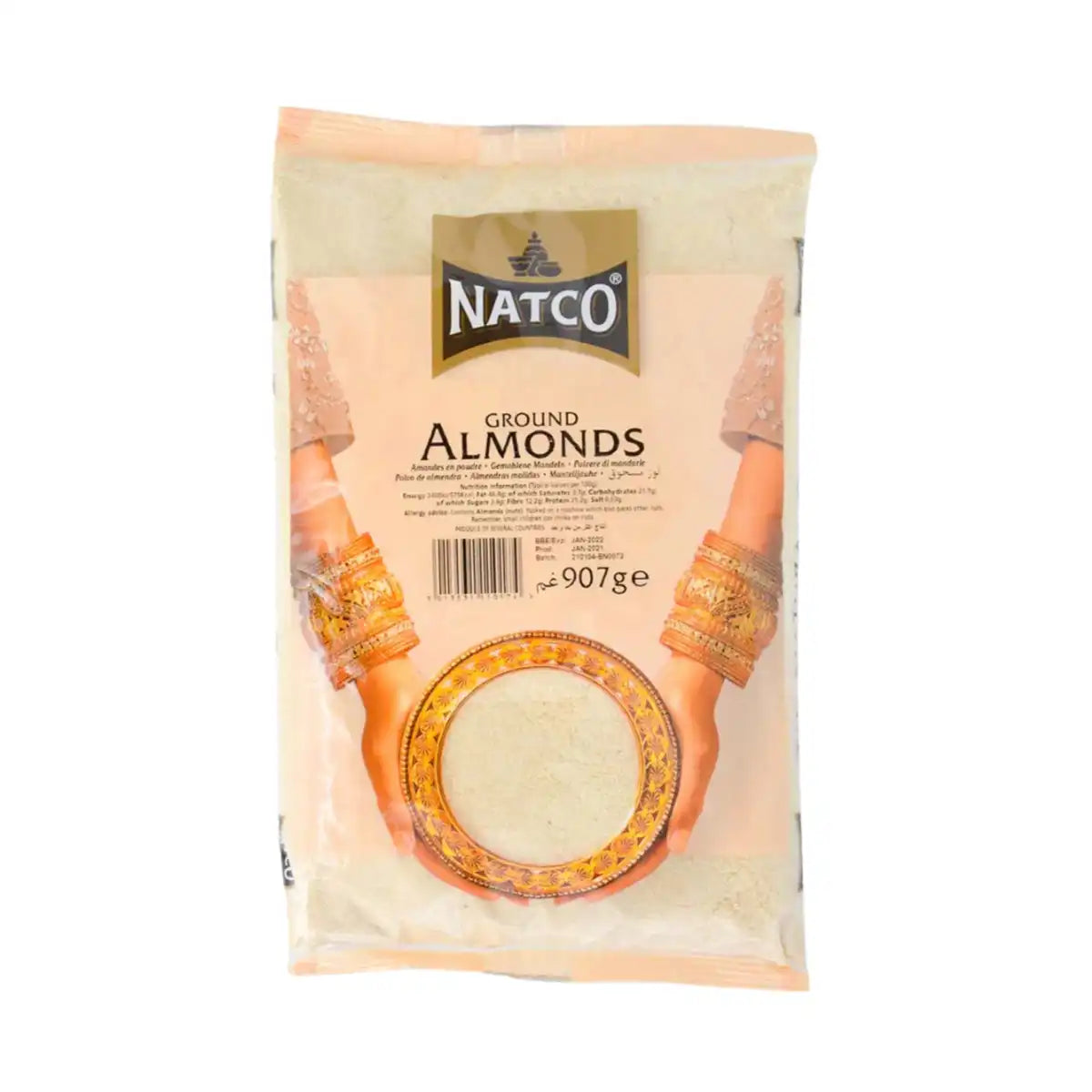 Natco Ground Almonds 907gms