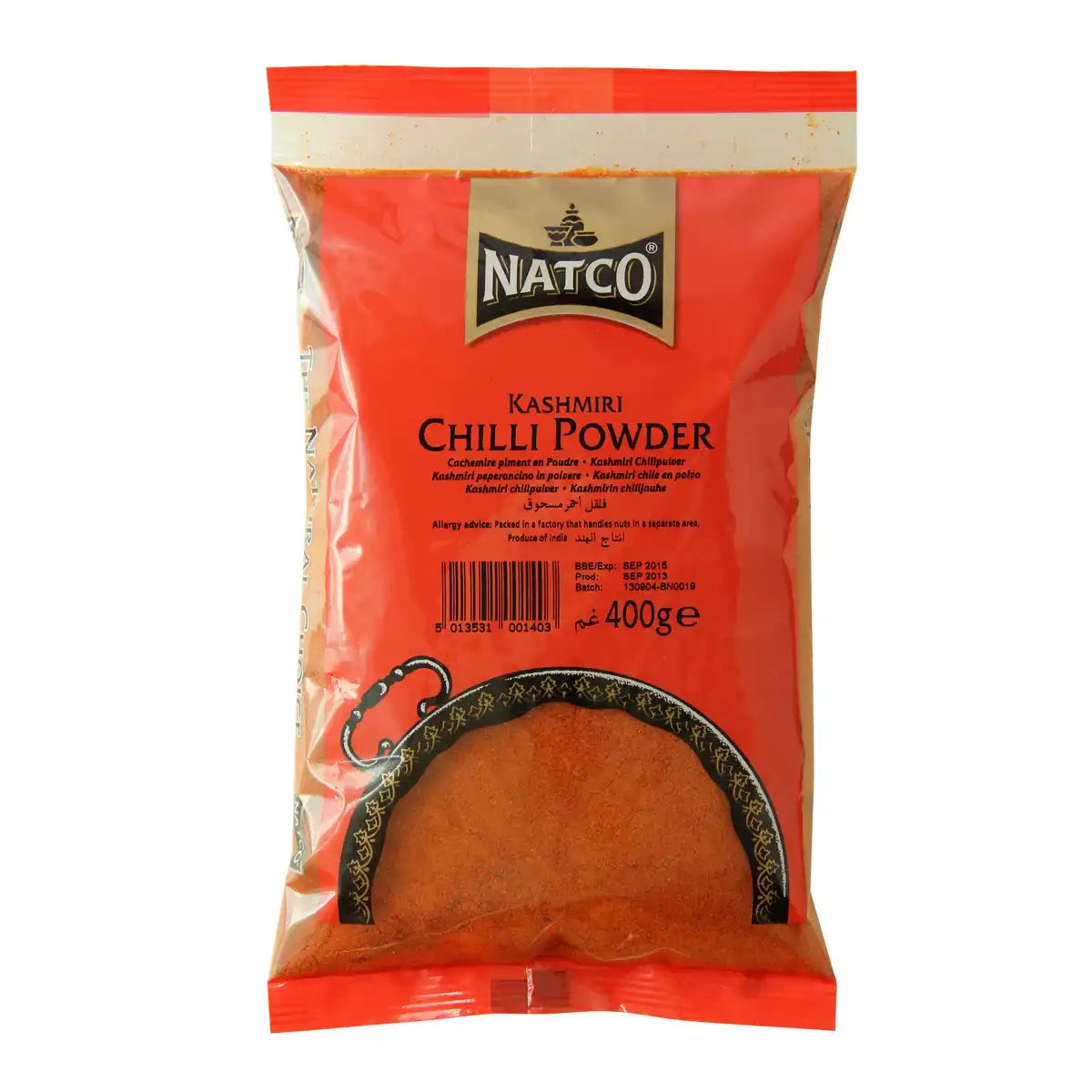 Natco Kashmiri Chilli Powder 400gms