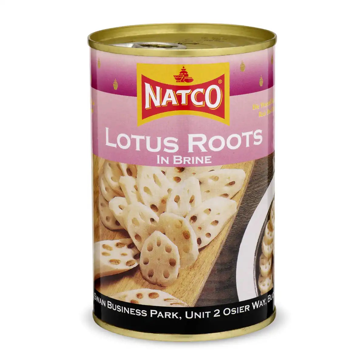 Natco Lotus Root In Brine 400gms Can