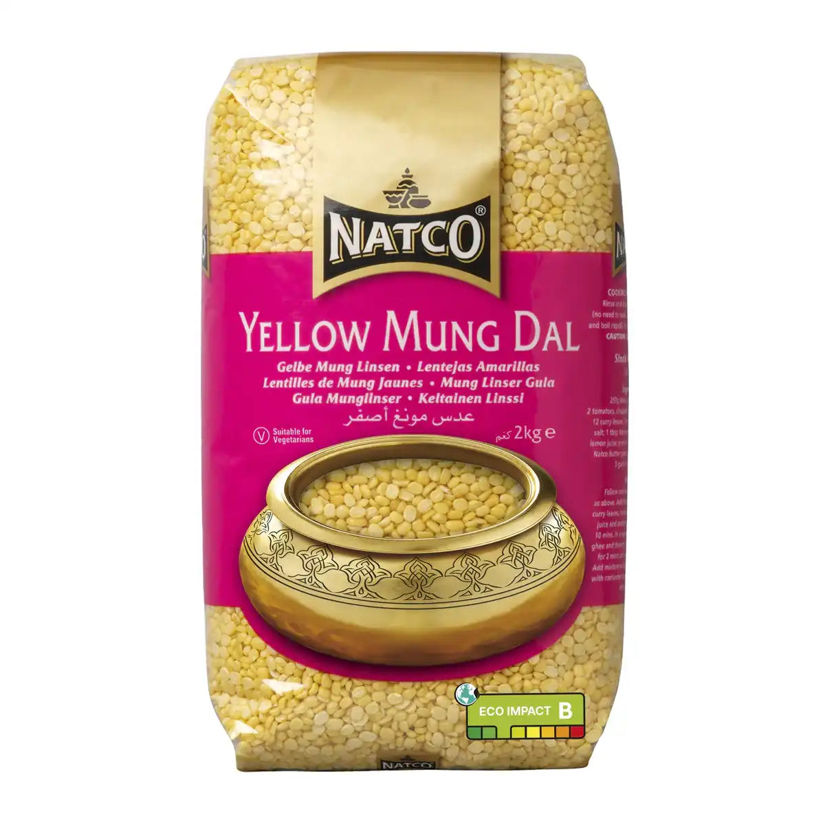 Natco Mung Dal Yellow 2kg