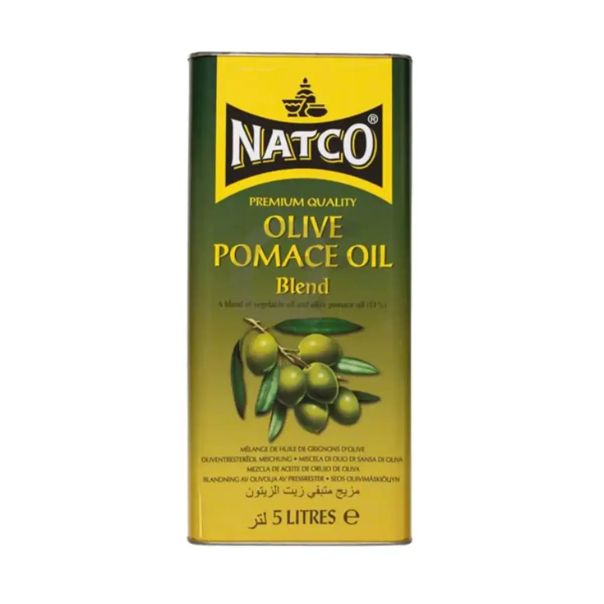 Natco Olive Pomace Oil Blend 5lts