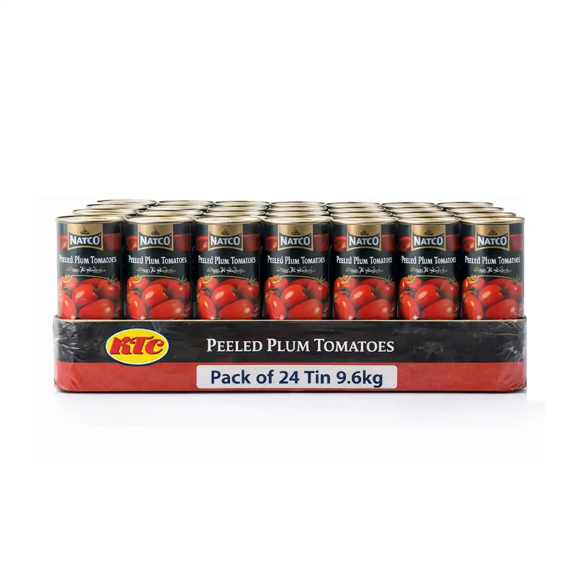 Natco Peeled Plum Tomatoes Pack of 24 Tin 9.kg