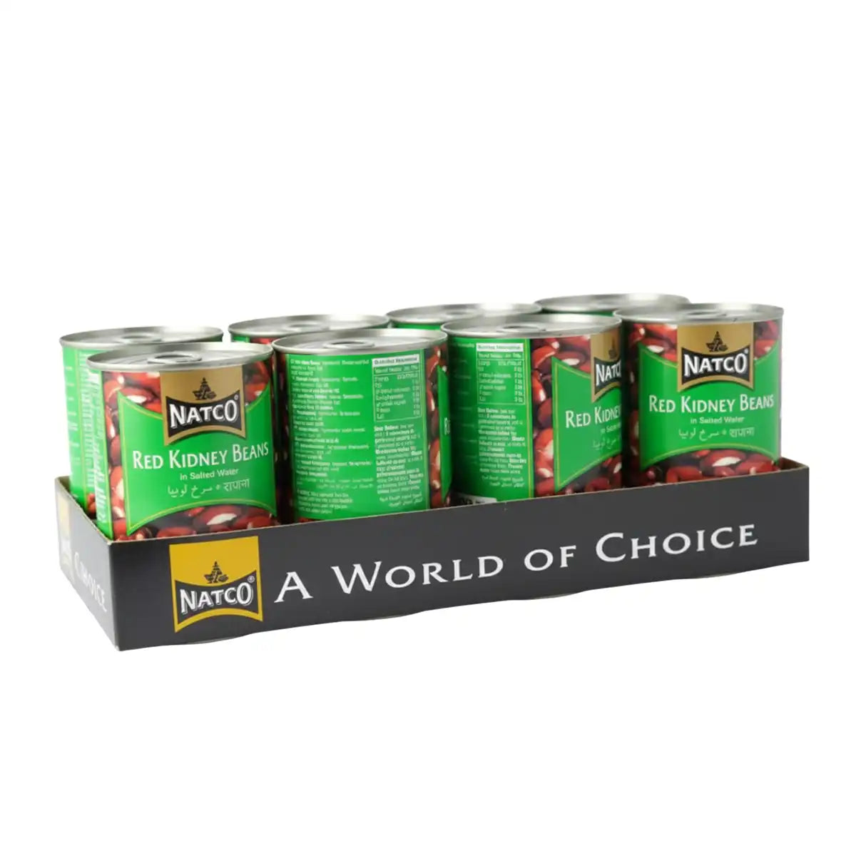 Natco Red Kidney Beans Pack of 12 tin 4.8kg