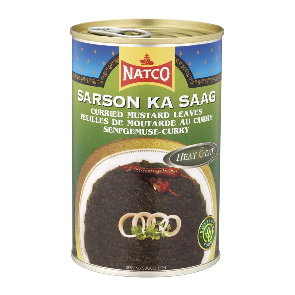 Natco Sarson Ka Saag 800g Tin