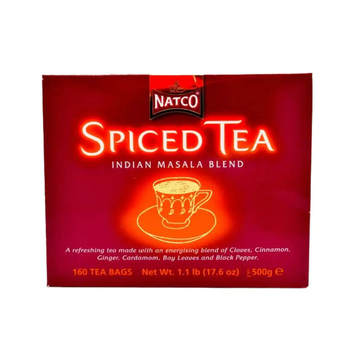 Natco Spiced Tea 160 tea bags 500g