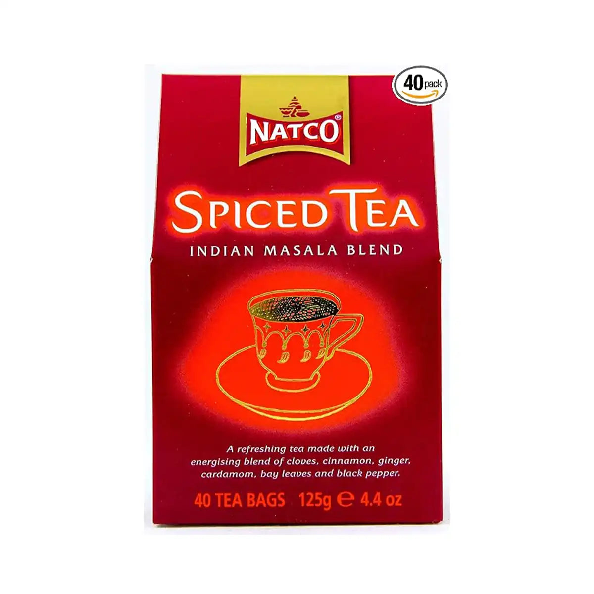 Natco Spiced Tea 40 bags 125g