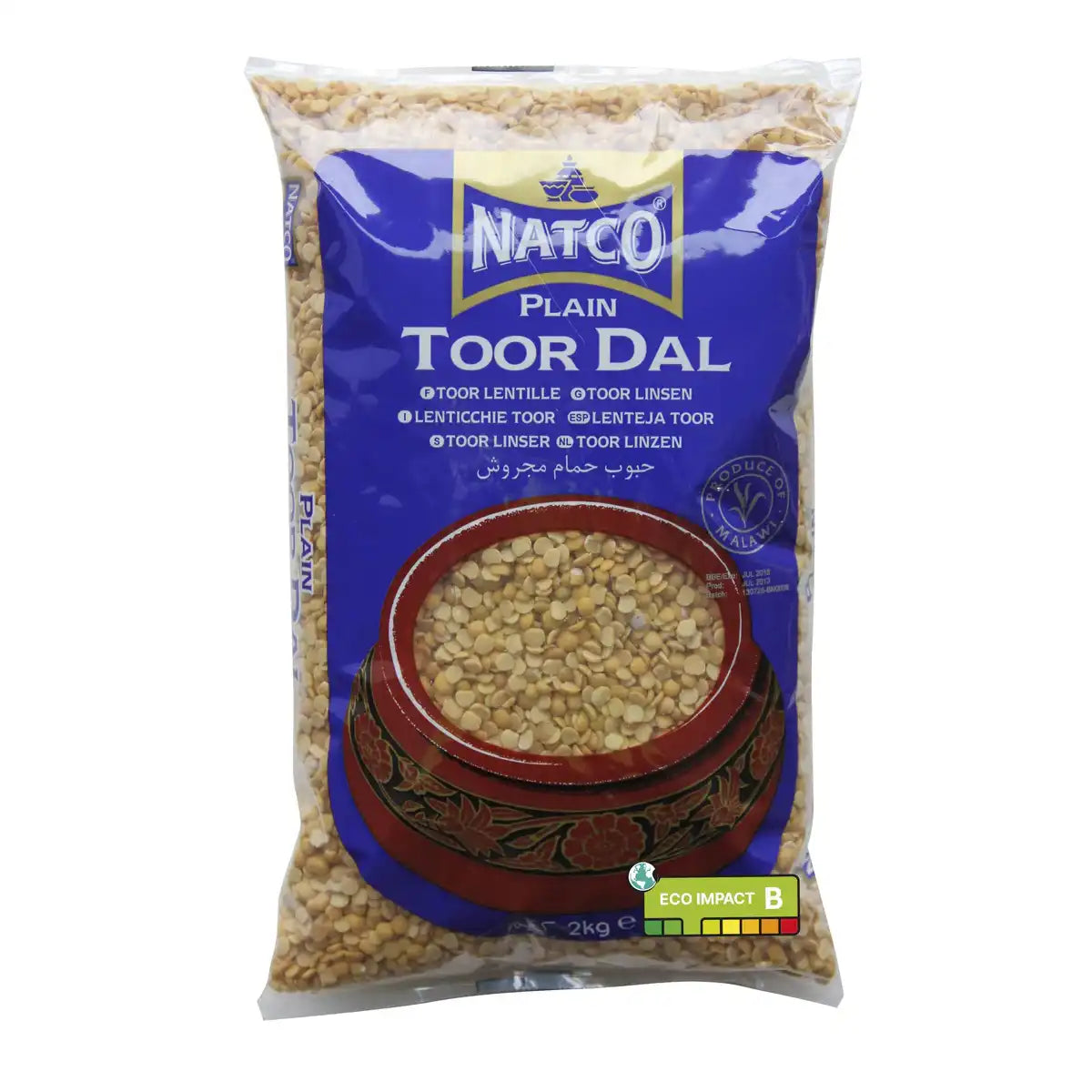 Natco Toor Dal Plain 2kg