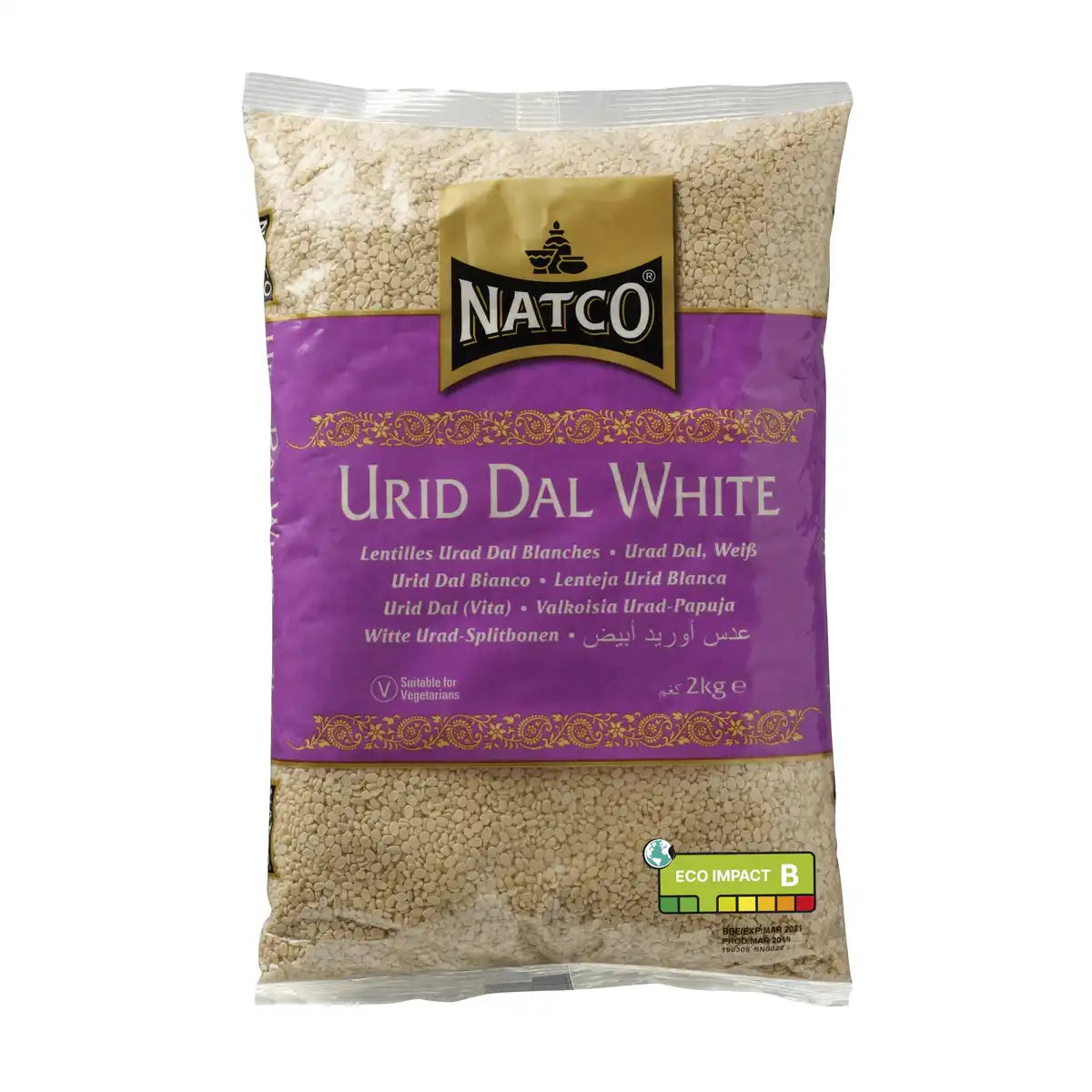 Natco Urid Dal White 2kg
