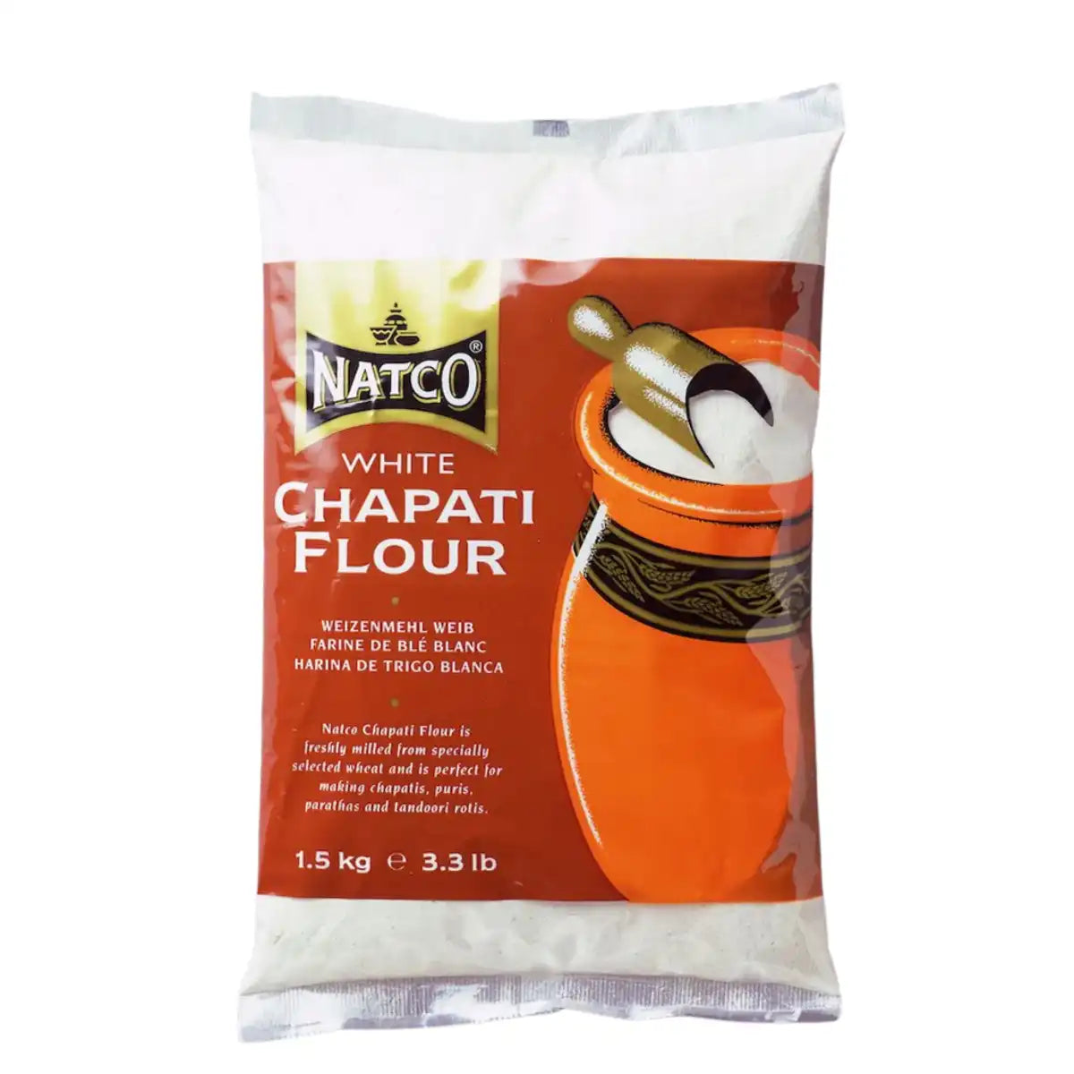 Natco White Chappati Flour 1.5kg