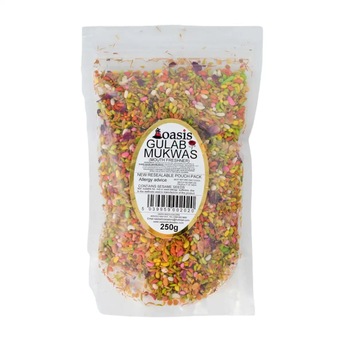 Oasis Gulab Mukhwas 250gms
