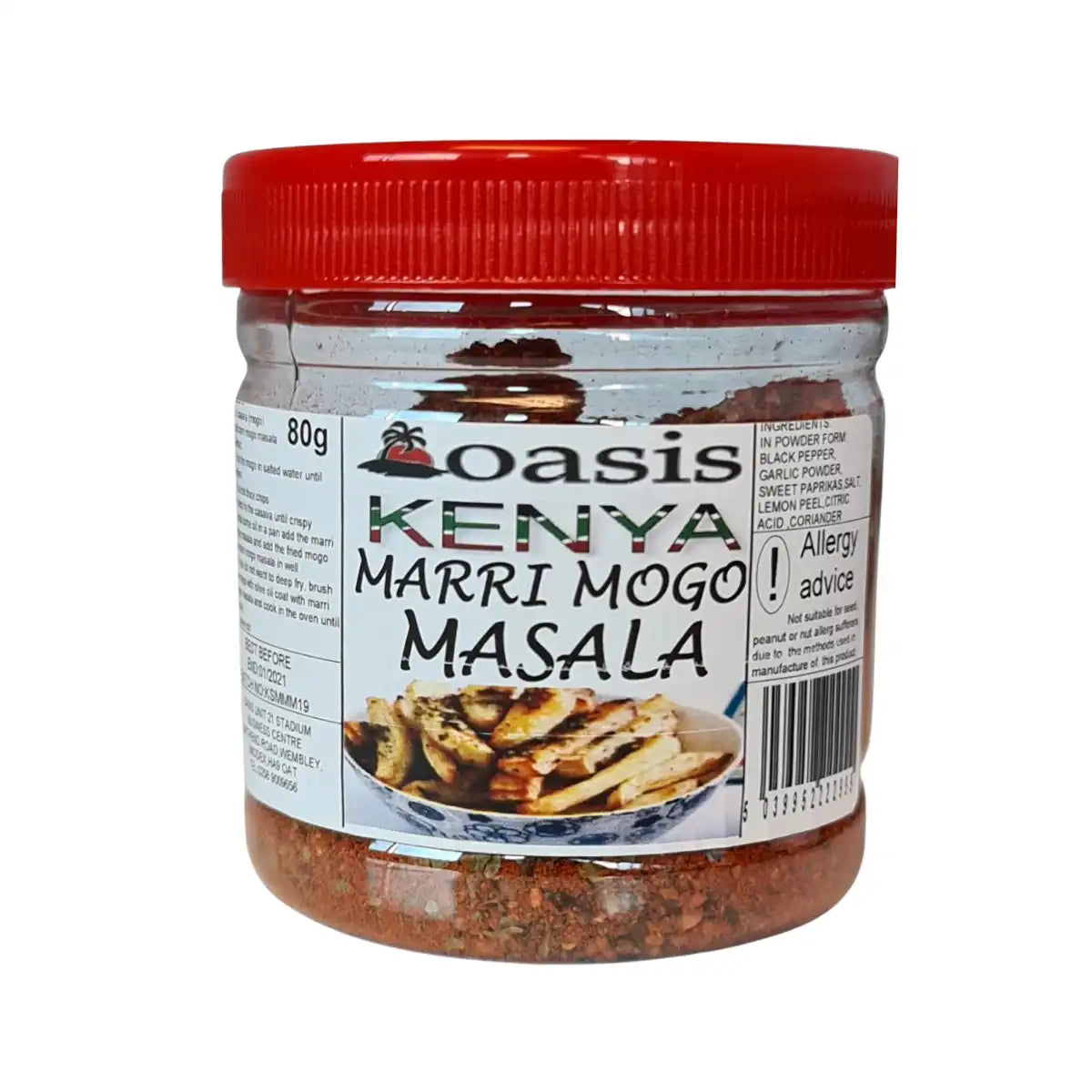 Oasis Kenya Chips Masala 80g