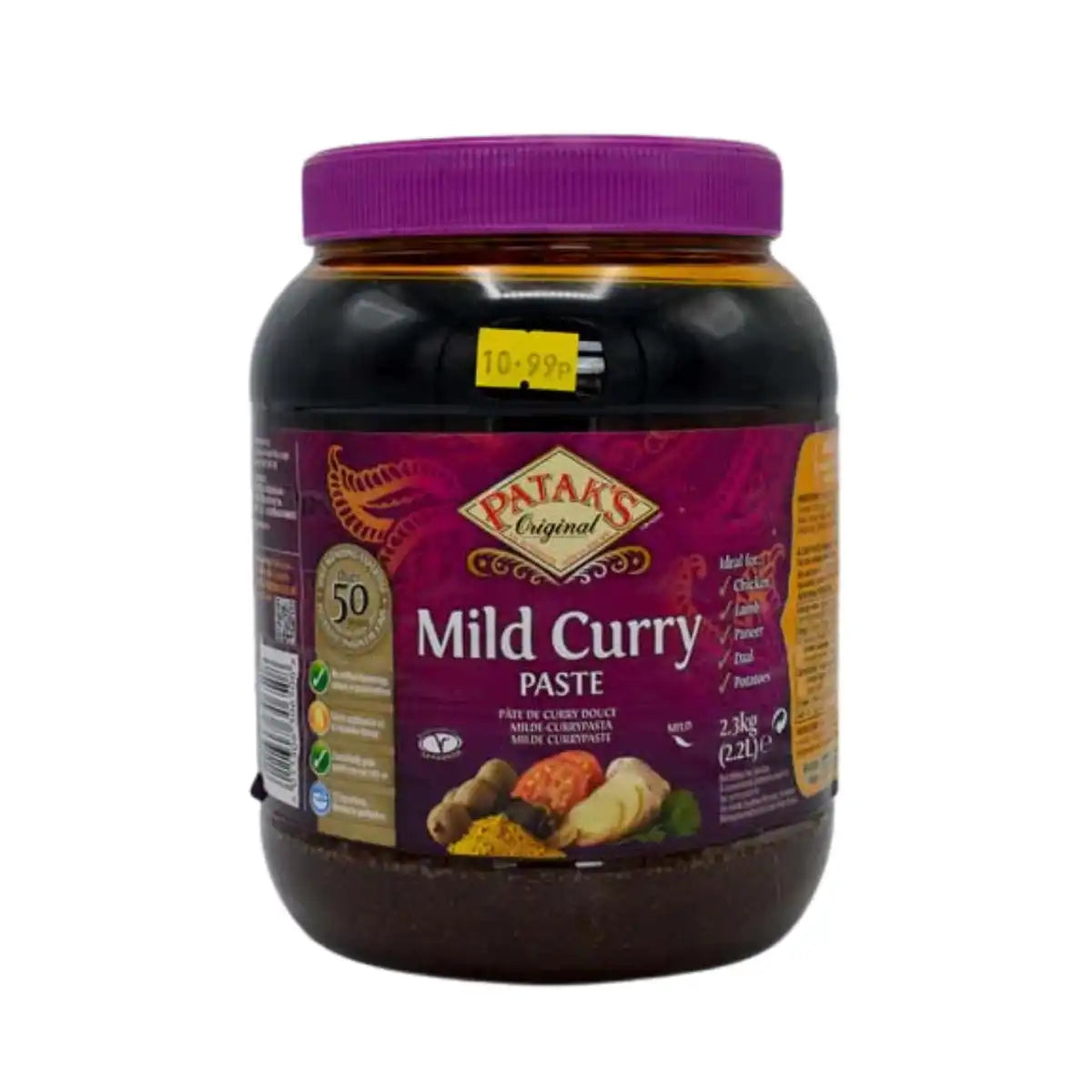 Pataks Mild Curry Paste 2.3 kg
