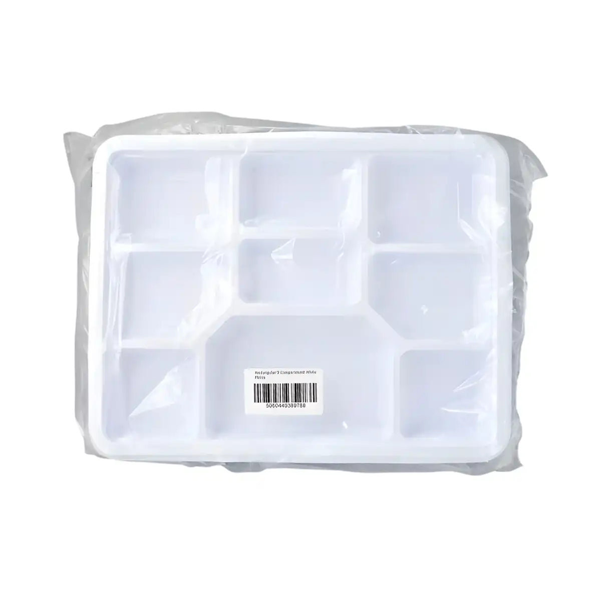 Plastic Plates with 8 Division