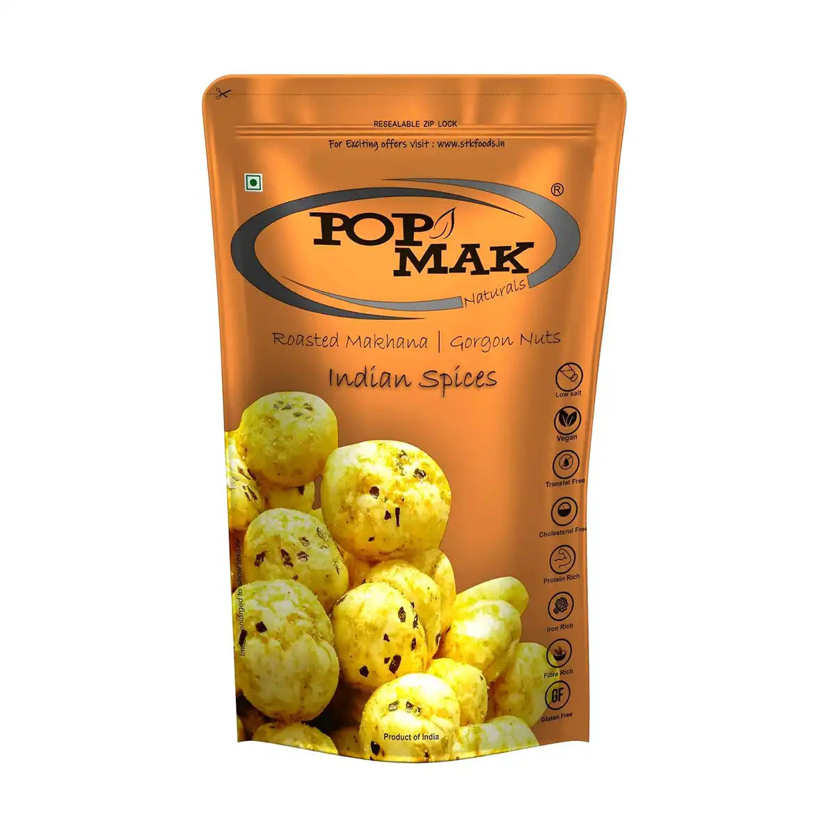 Pop Max Roasted Makhana Indian spices 80g