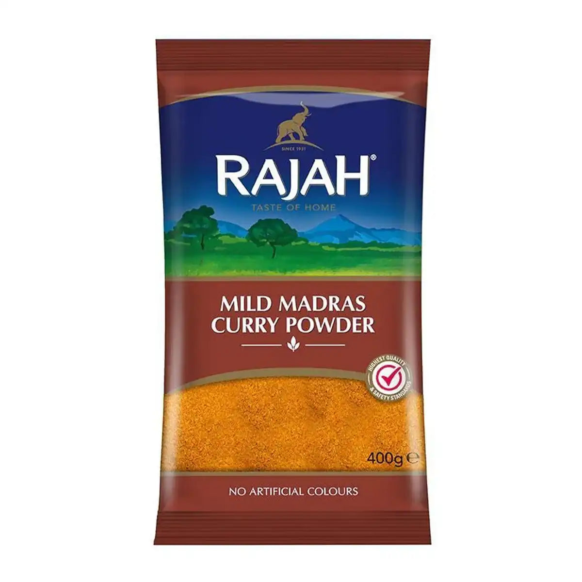 Rajah Mild Madras Curry Powder 400gms