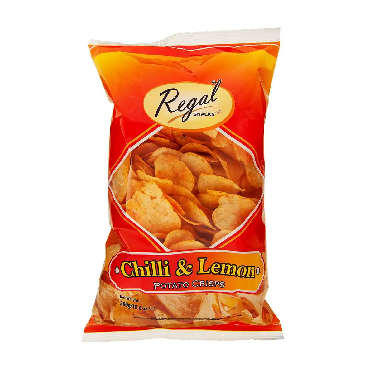 Regal Chilli & Lemon Potato Crisps 300g