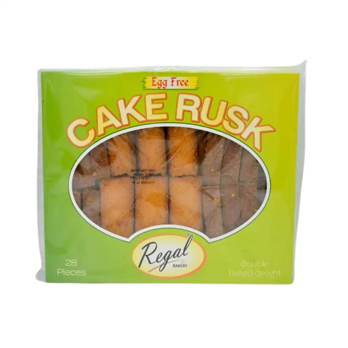 Regal Egg Free Cake Rusk 28pcs 480g