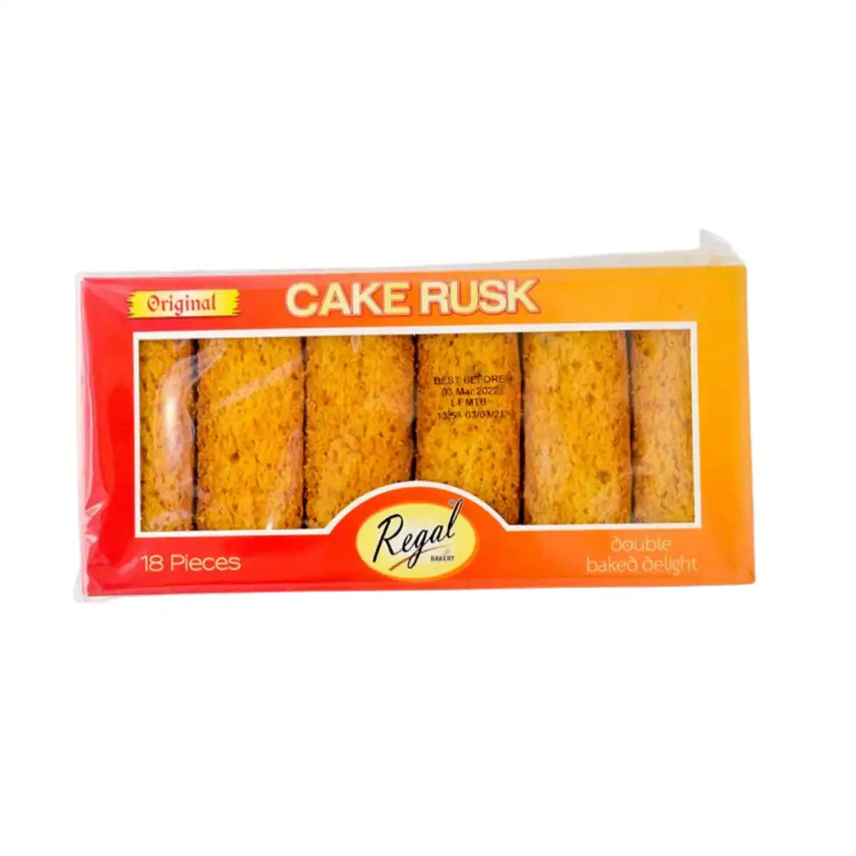 Regal Original Cake Rusk 18pcs 370g