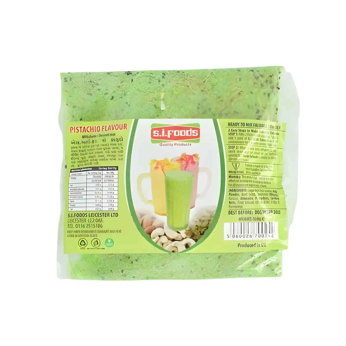 S.I.FOODS Ready Falooda Mix Pistachio 150gms