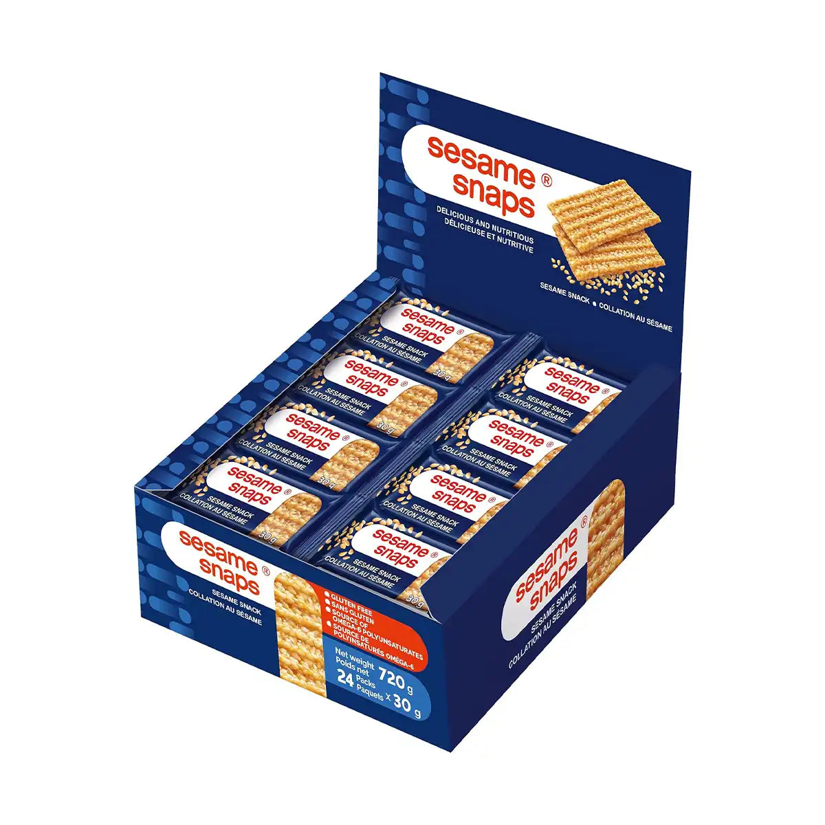 Sesame Snaps 24pcs 720g