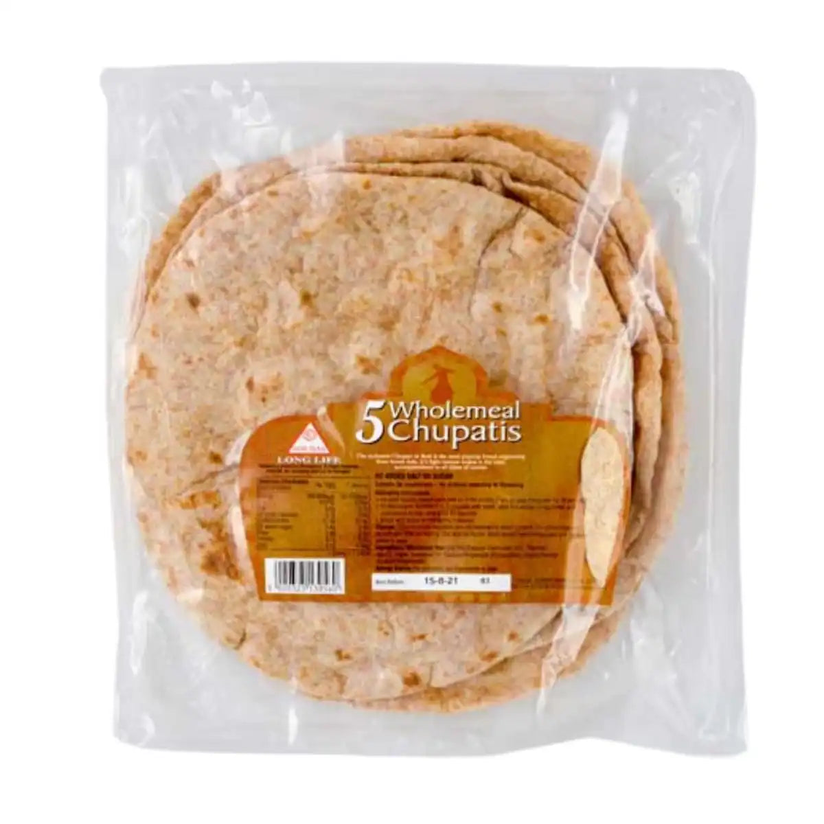 Sounas Wholemeal Chapatis 5pcs